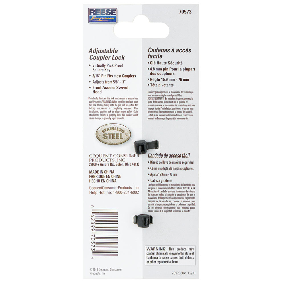 Trailer Tongue Coupler,Coupler Lock