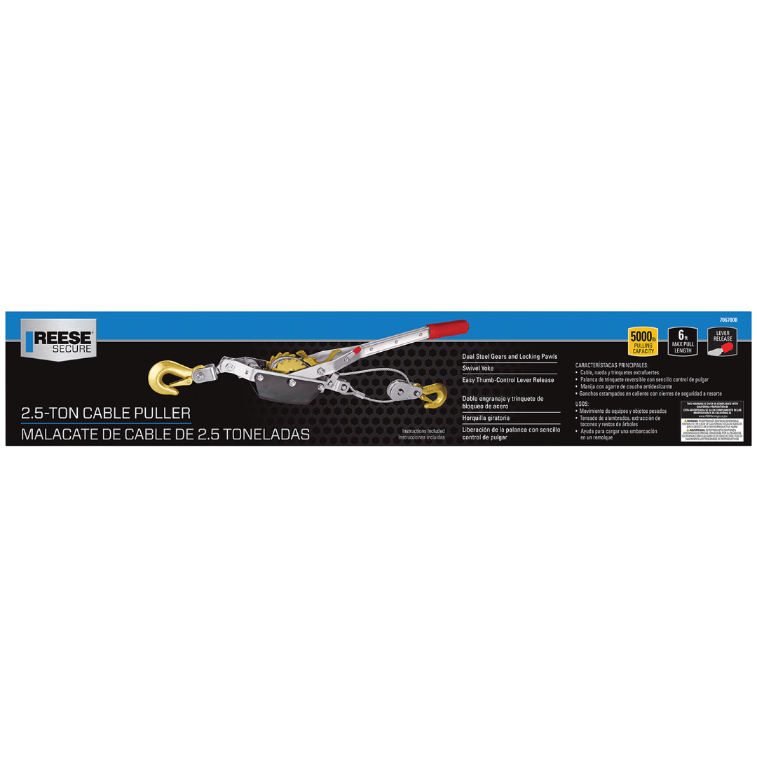 Recovery and Emergency,Ratchet Cable Puller