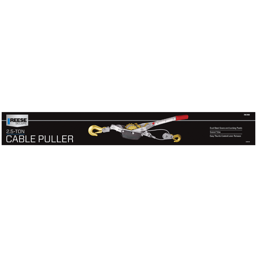 Recovery and Emergency,Ratchet Cable Puller