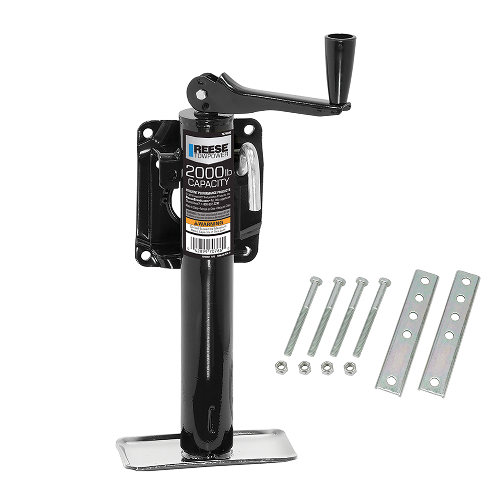 Boat Trailer Jacks,Snap-Ring Style Swivel Bracket Jack