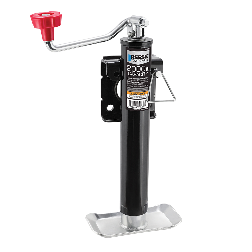 Boat Trailer Jacks,Snap-Ring Style Swivel Bracket Jack
