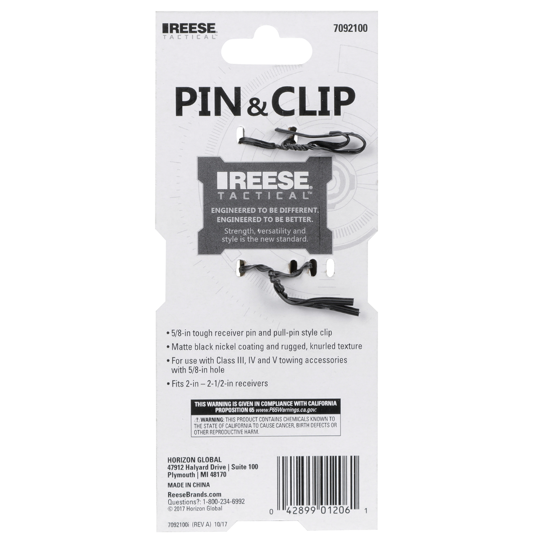 Hitch Pins and Clips,Fits 2 Inch Hitch
