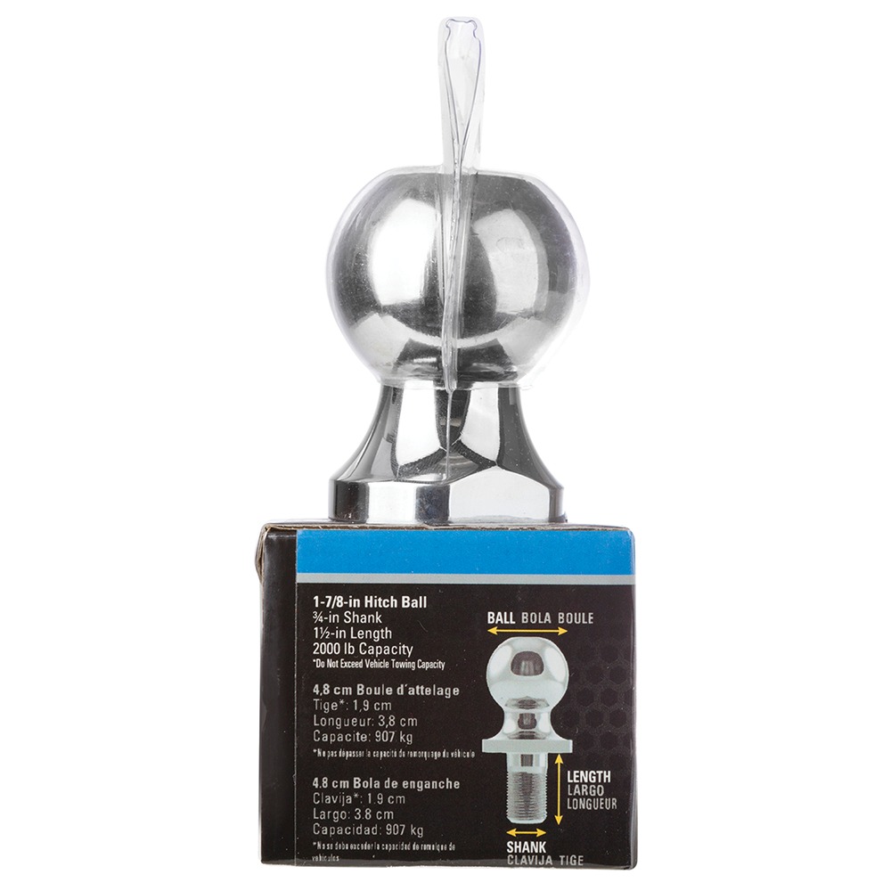 Trailer Hitch Ball,1-7/8 Inch Ball