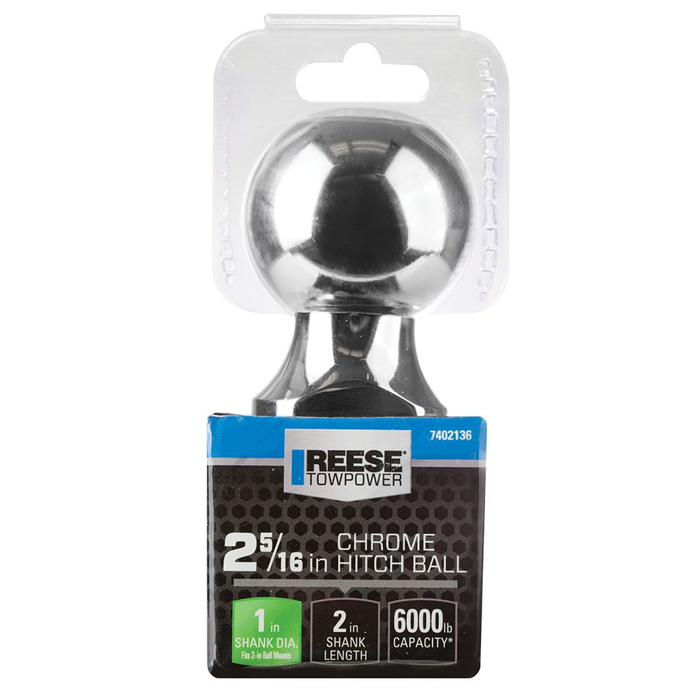 Trailer Hitch Ball,2-5/16 Inch Ball