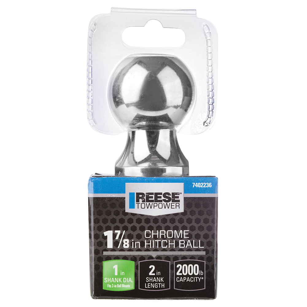 Trailer Hitch Ball,1-7/8 Inch Ball