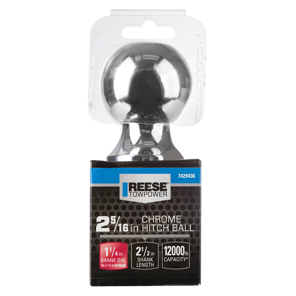 Trailer Hitch Ball,2-5/16 Inch Ball