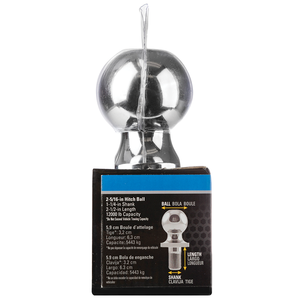 Trailer Hitch Ball,2-5/16 Inch Ball