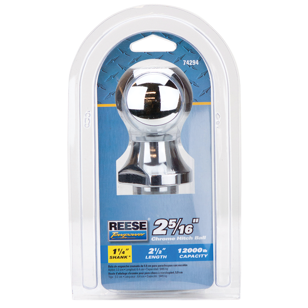 Trailer Hitch Ball,2-5/16 Inch Ball
