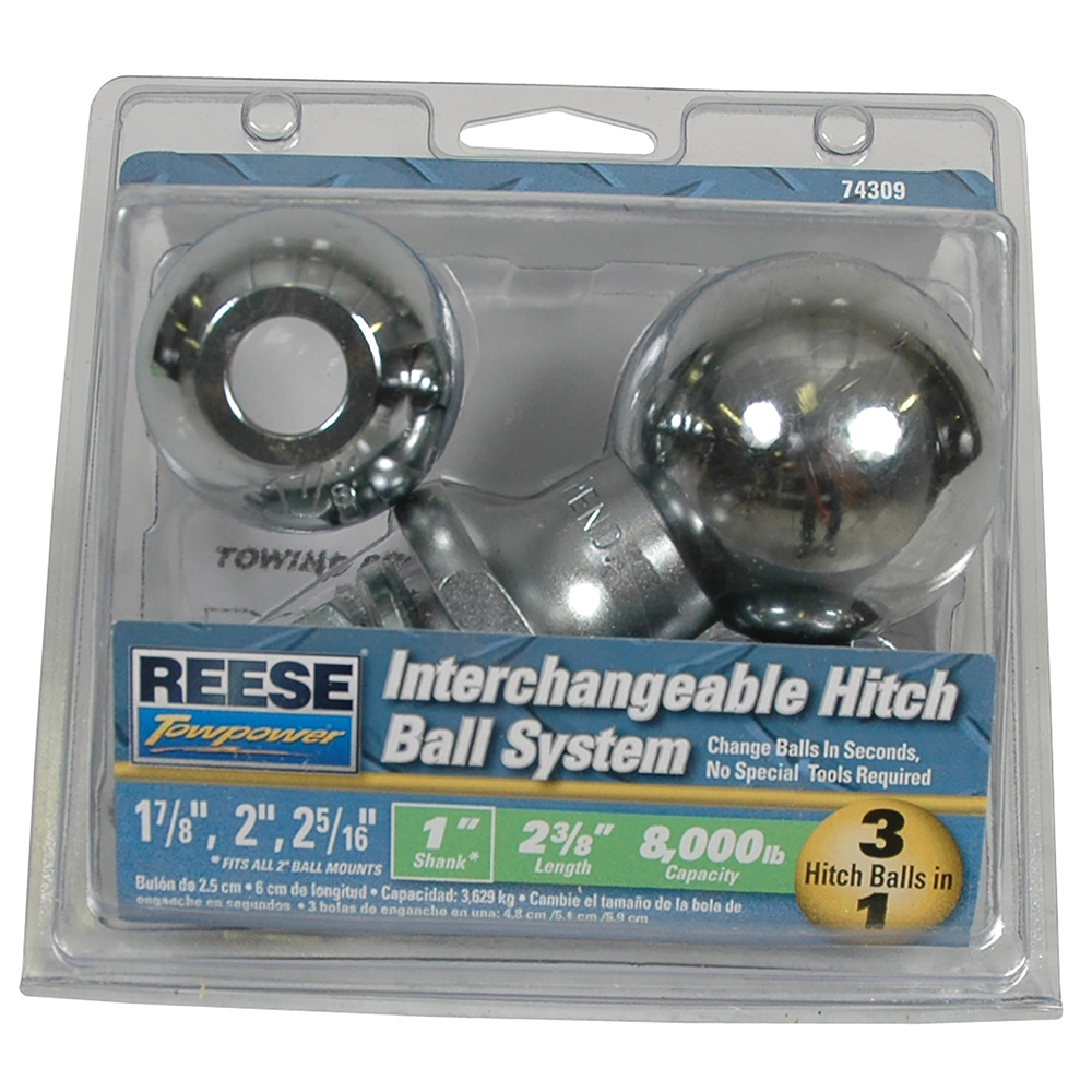 Trailer Hitch Ball,1-7/8 Inch Ball