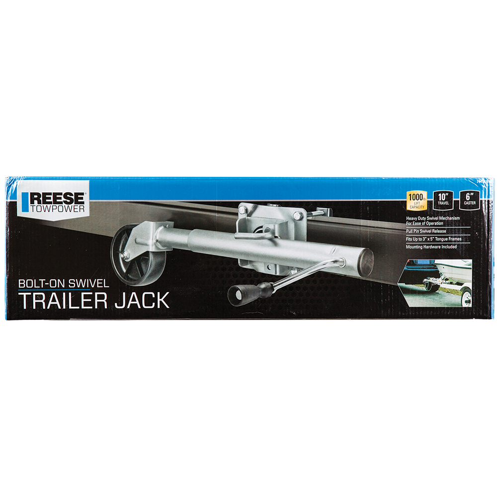 Boat Trailer Jacks,Snap-Ring Style Swivel Bracket Jack