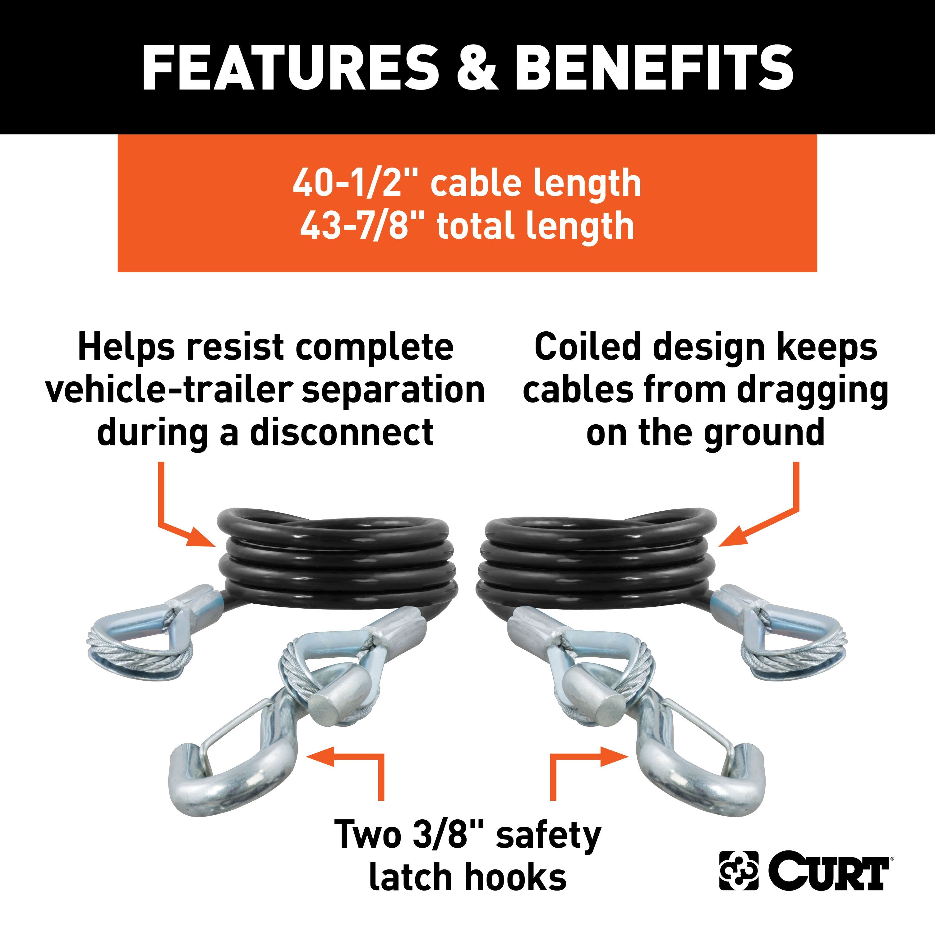 Trailer Safety Chains and Cables,Safety Cables