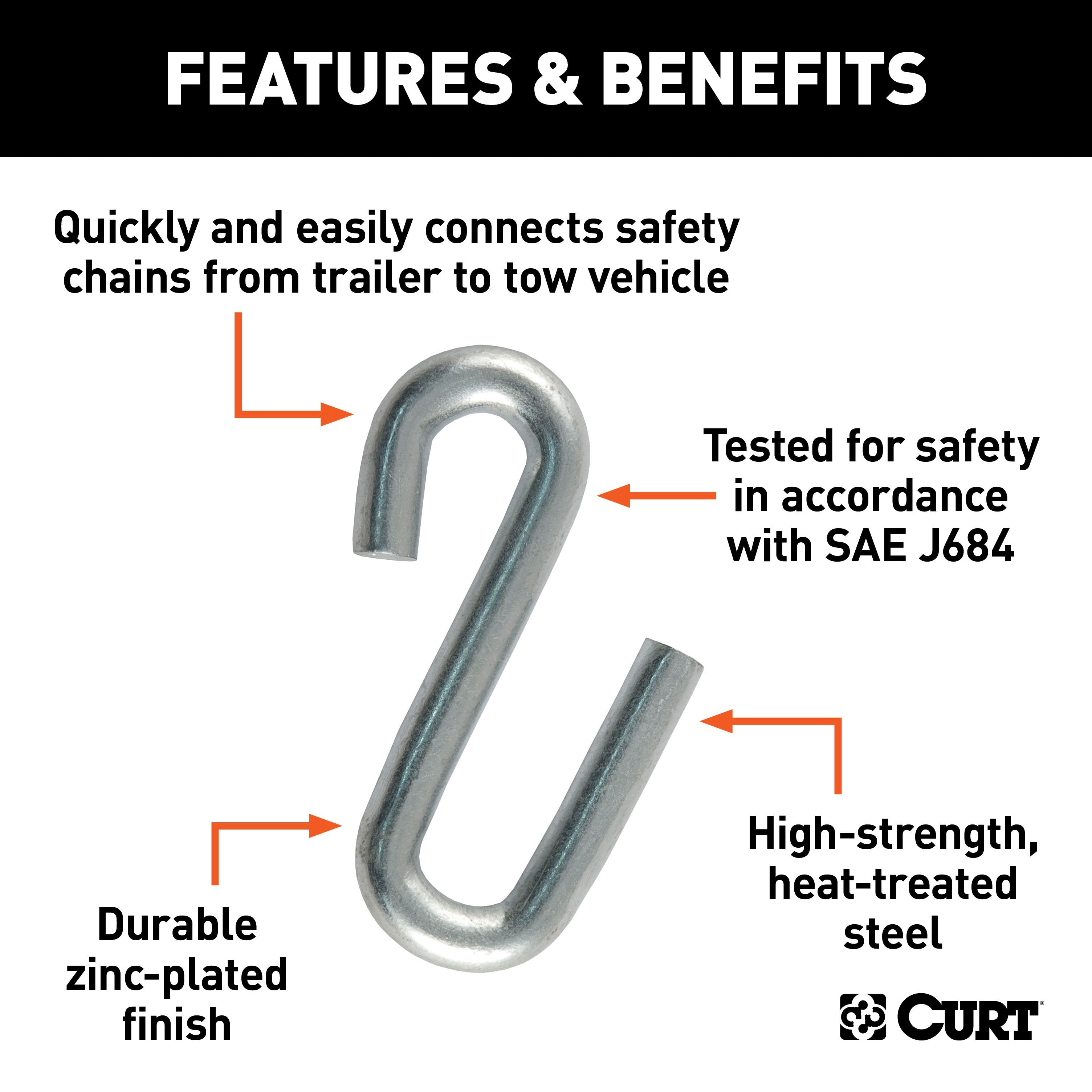 RV Flat Towing Parts,Tow Bar Safety Chains and Cables