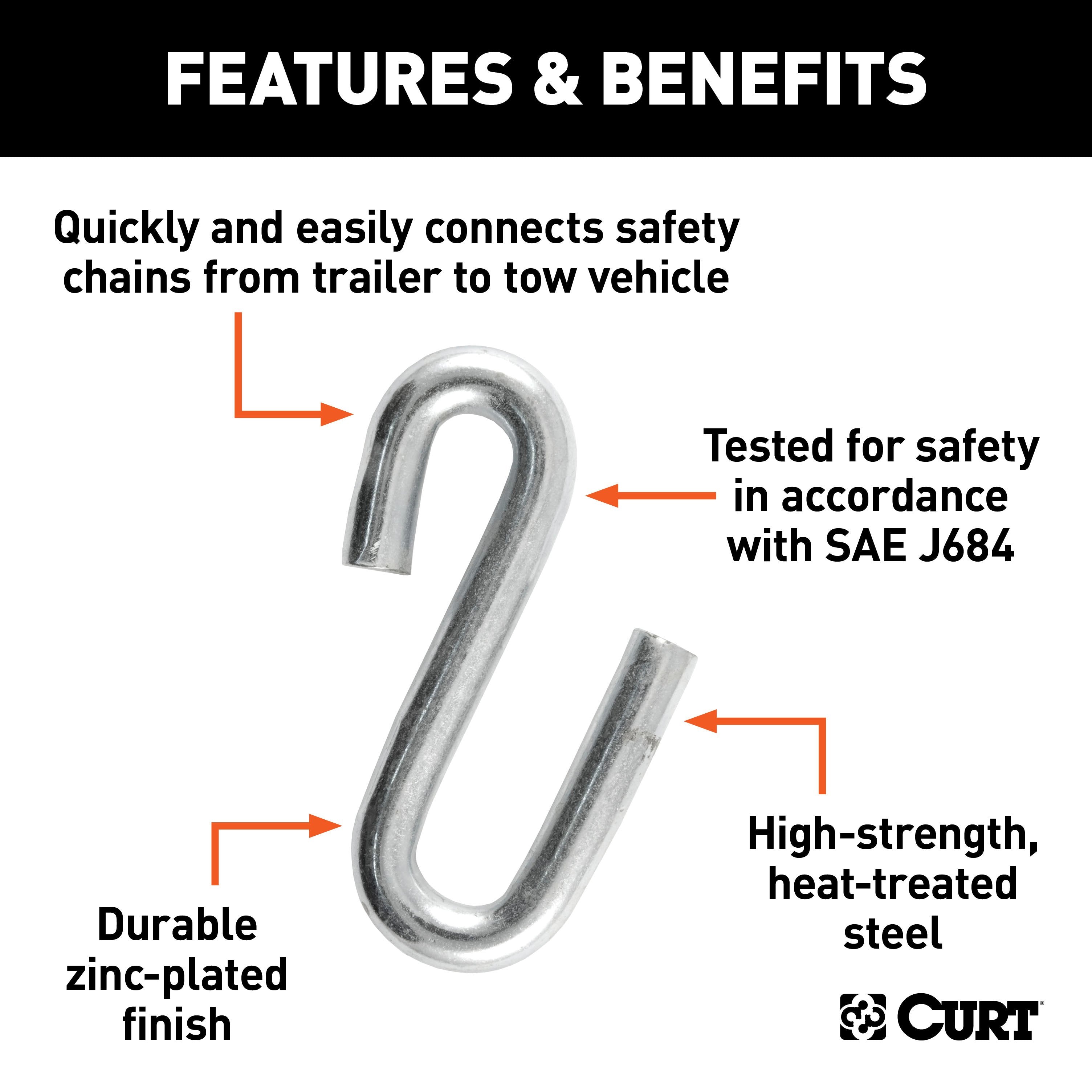 RV Flat Towing Parts,Tow Bar Safety Chains and Cables