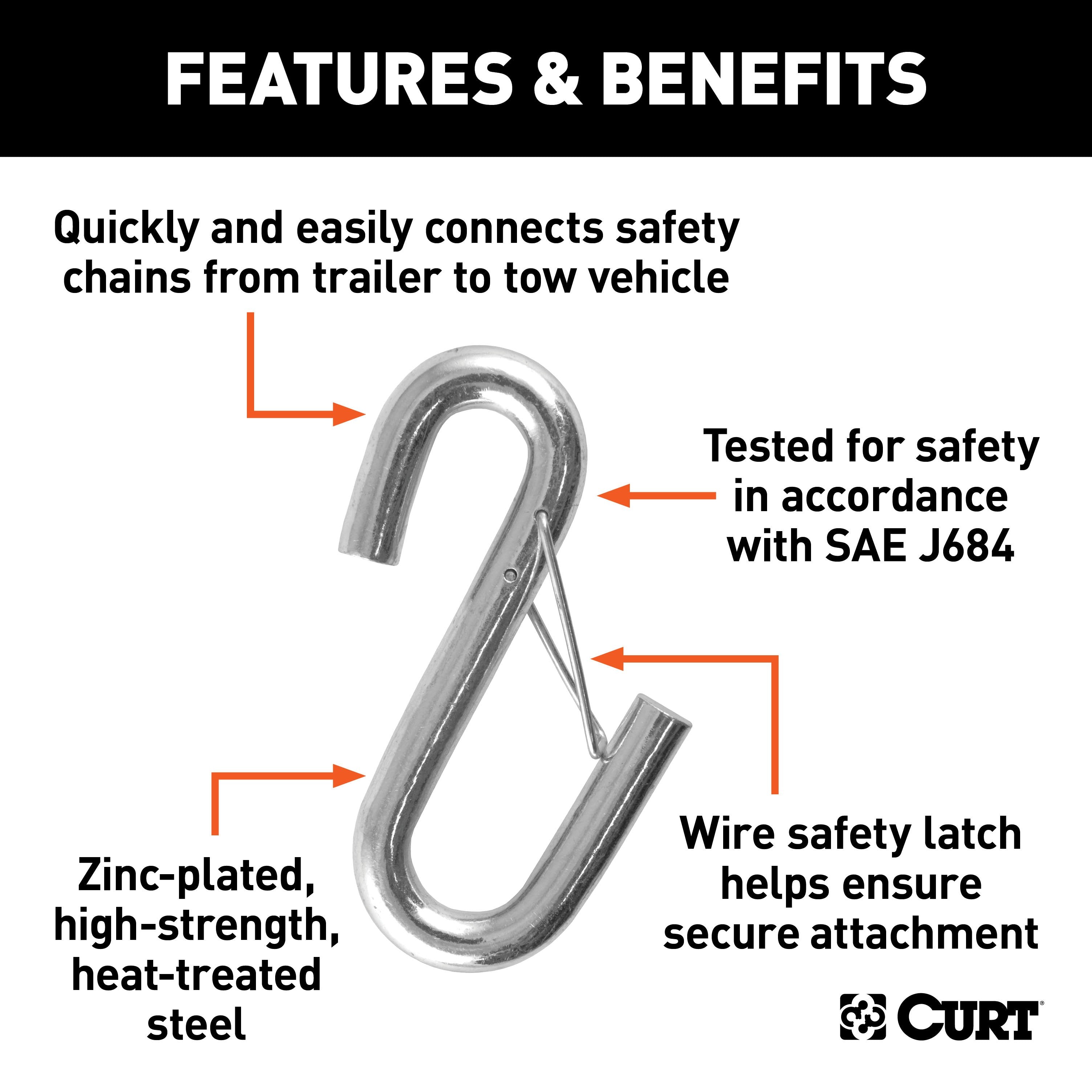 RV Flat Towing Parts,Tow Bar Safety Chains and Cables
