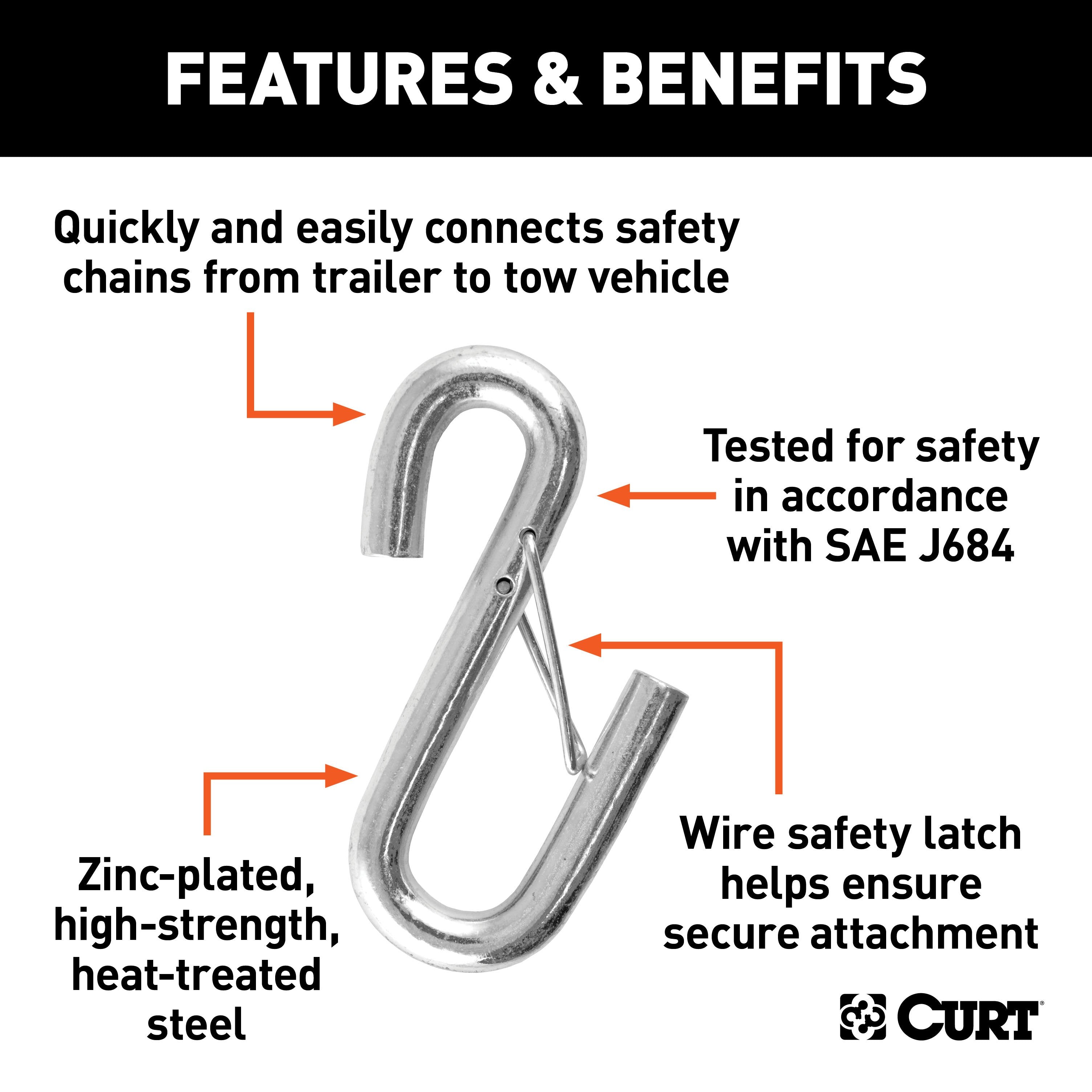 RV Flat Towing Parts,Tow Bar Safety Chains and Cables