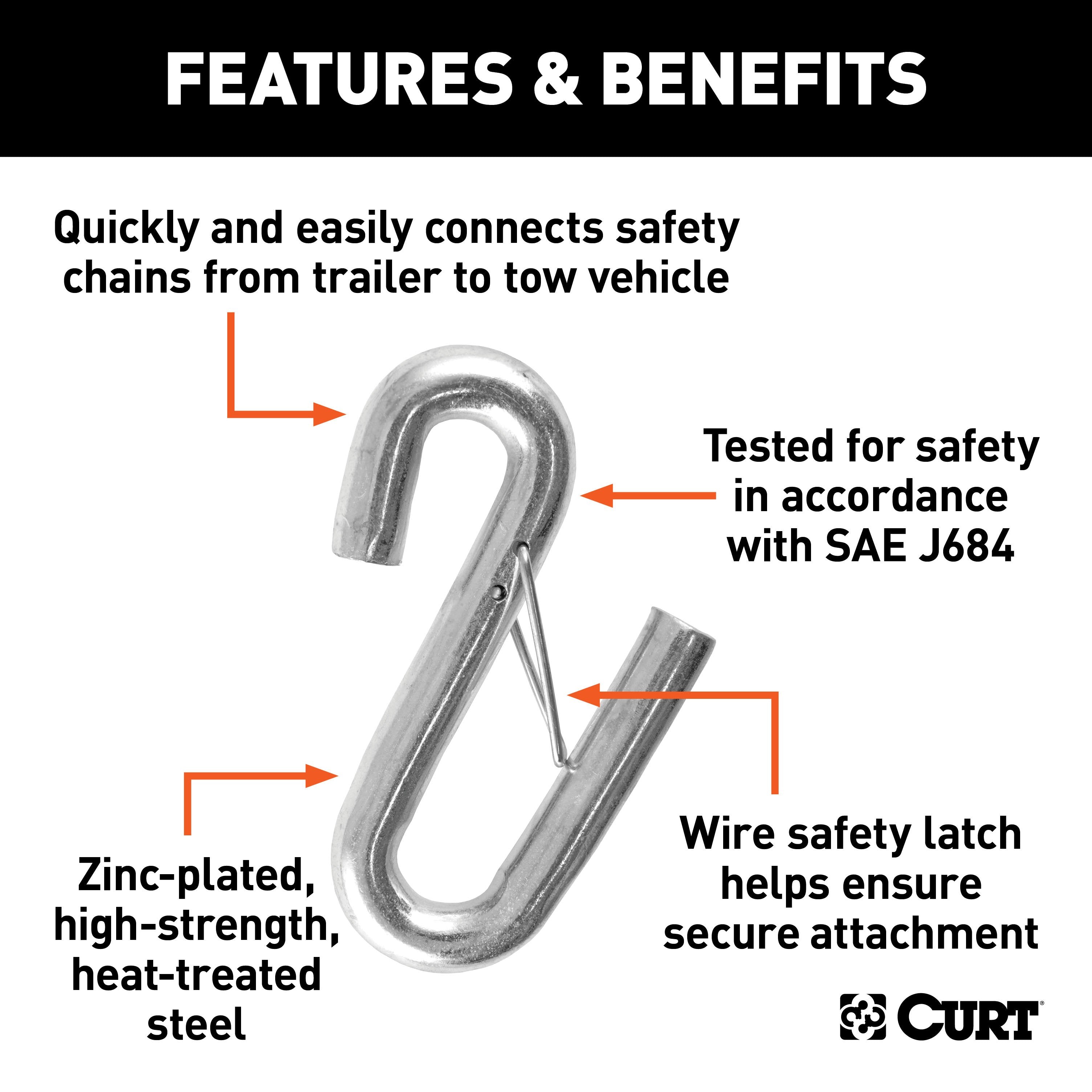 RV Flat Towing Parts,Tow Bar Safety Chains and Cables