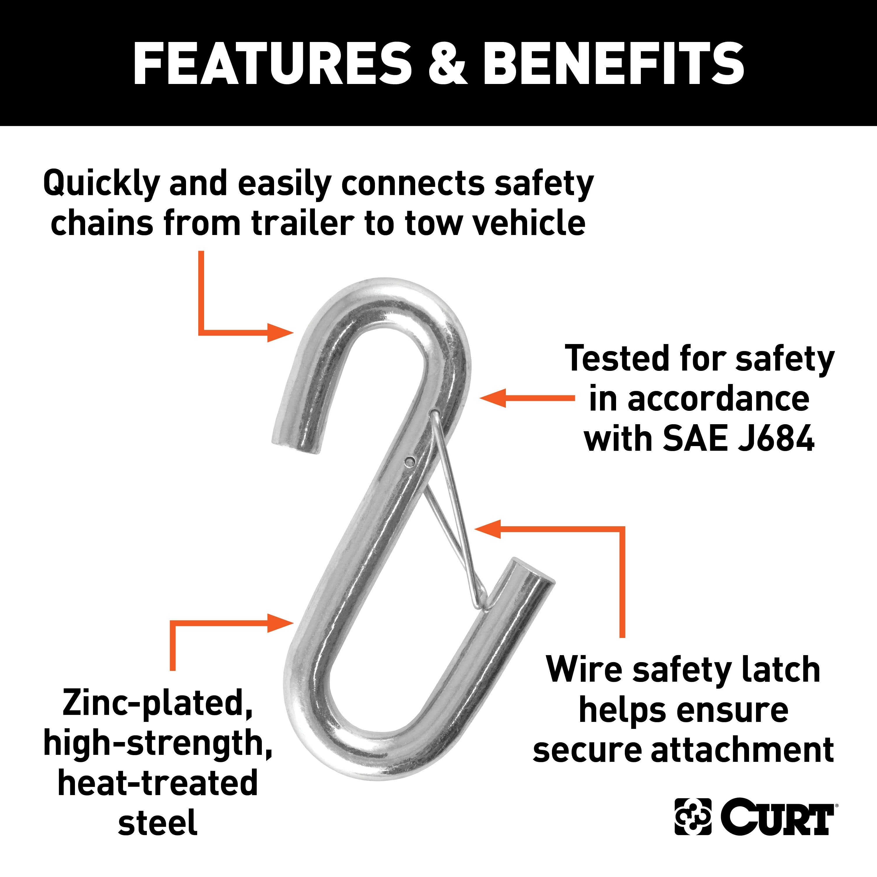 RV Flat Towing Parts,Tow Bar Safety Chains and Cables