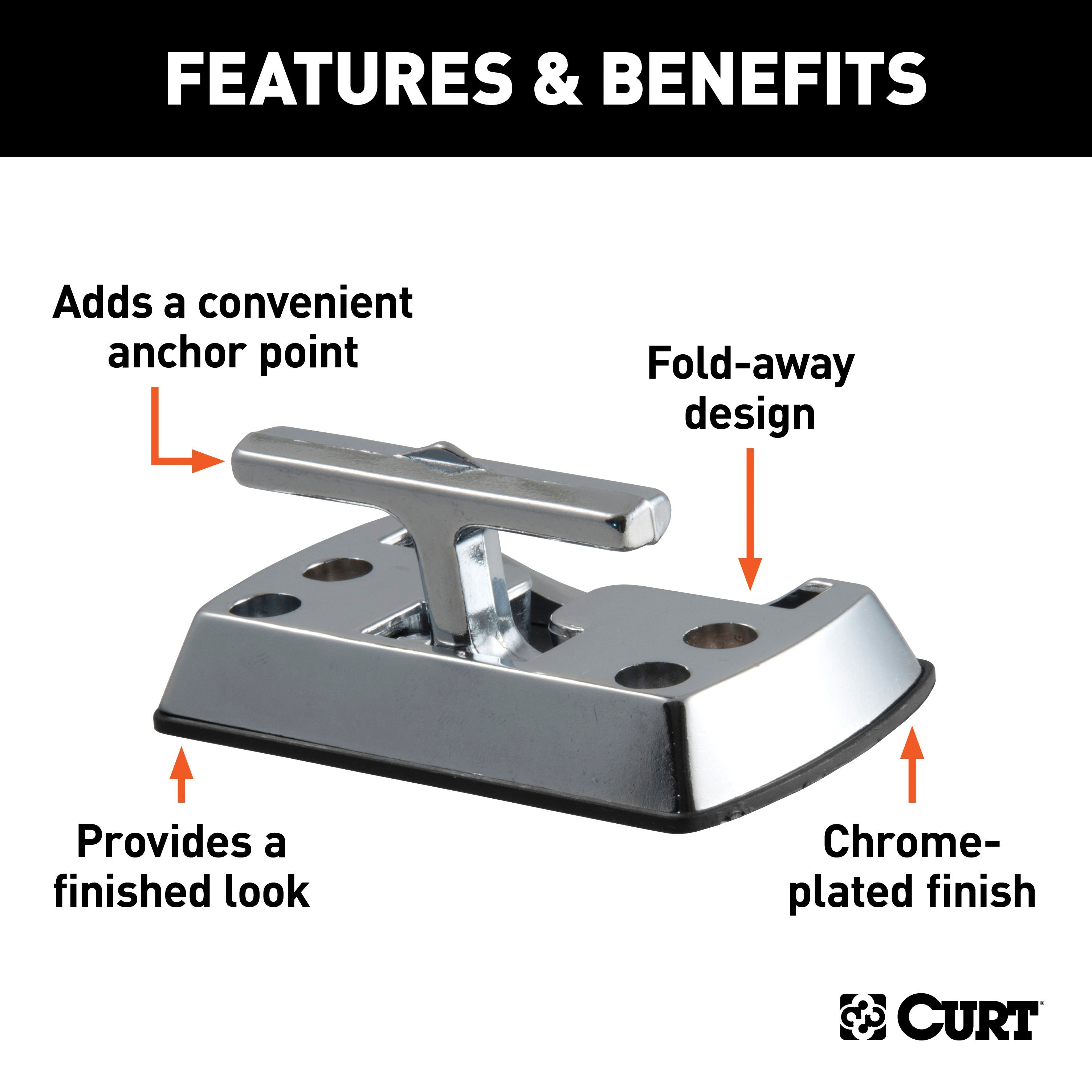 Tie Down Anchors,Rope Hooks and Cleats