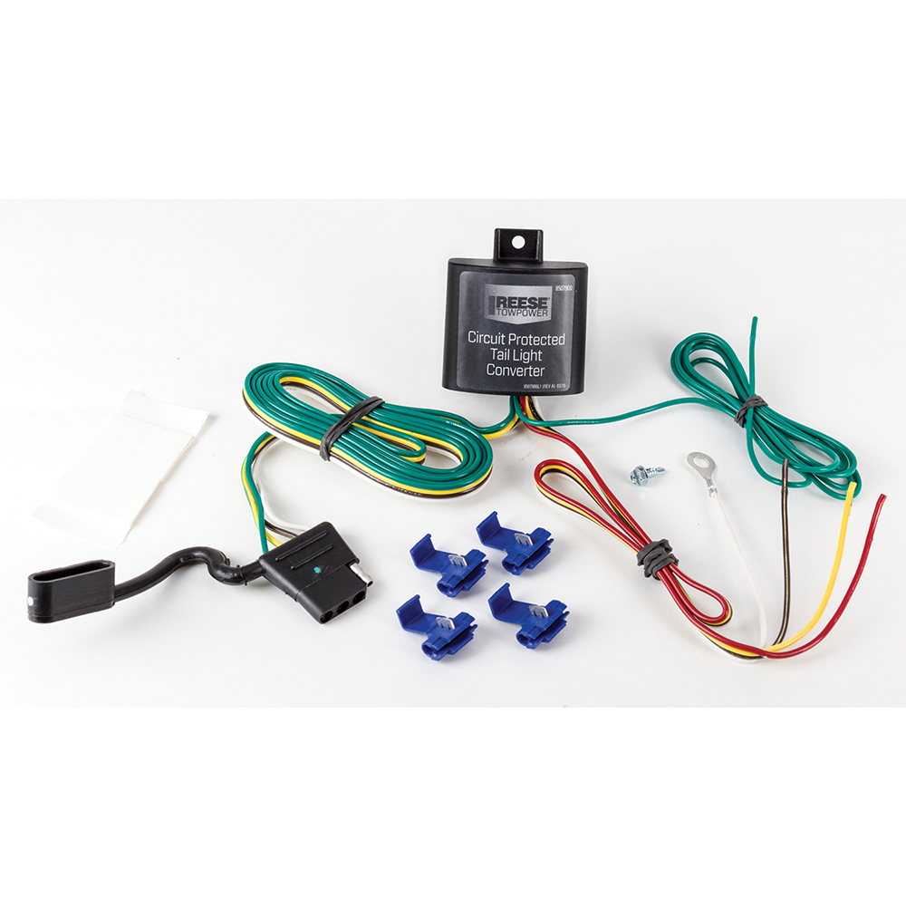 Trailer Wiring Parts and Accessories,4-Flat