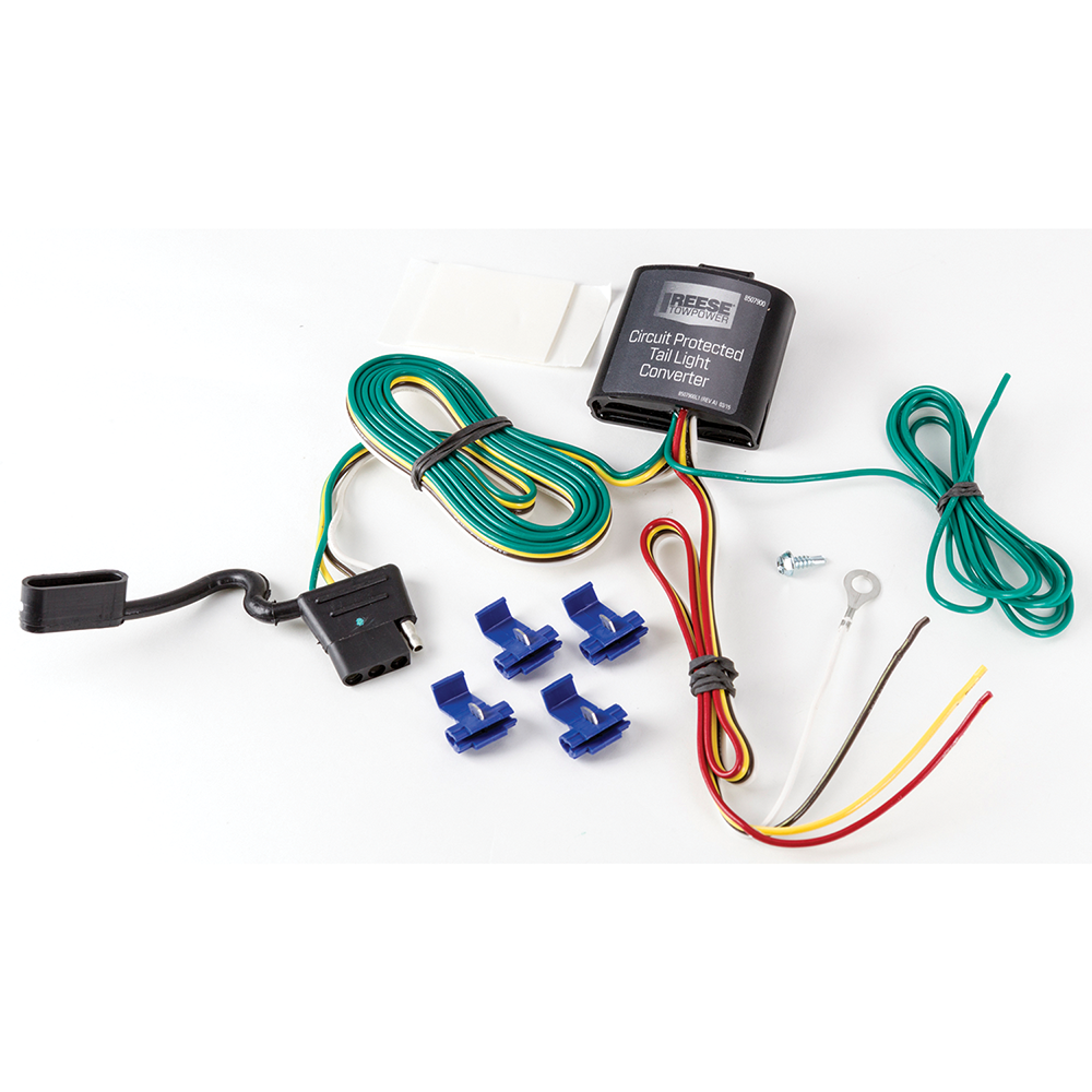 Trailer Wiring Parts and Accessories,4-Flat
