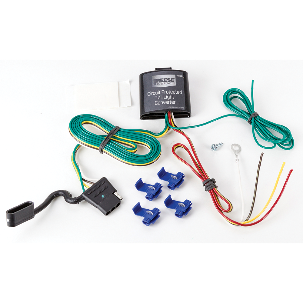 Trailer Wiring Parts and Accessories,4-Flat
