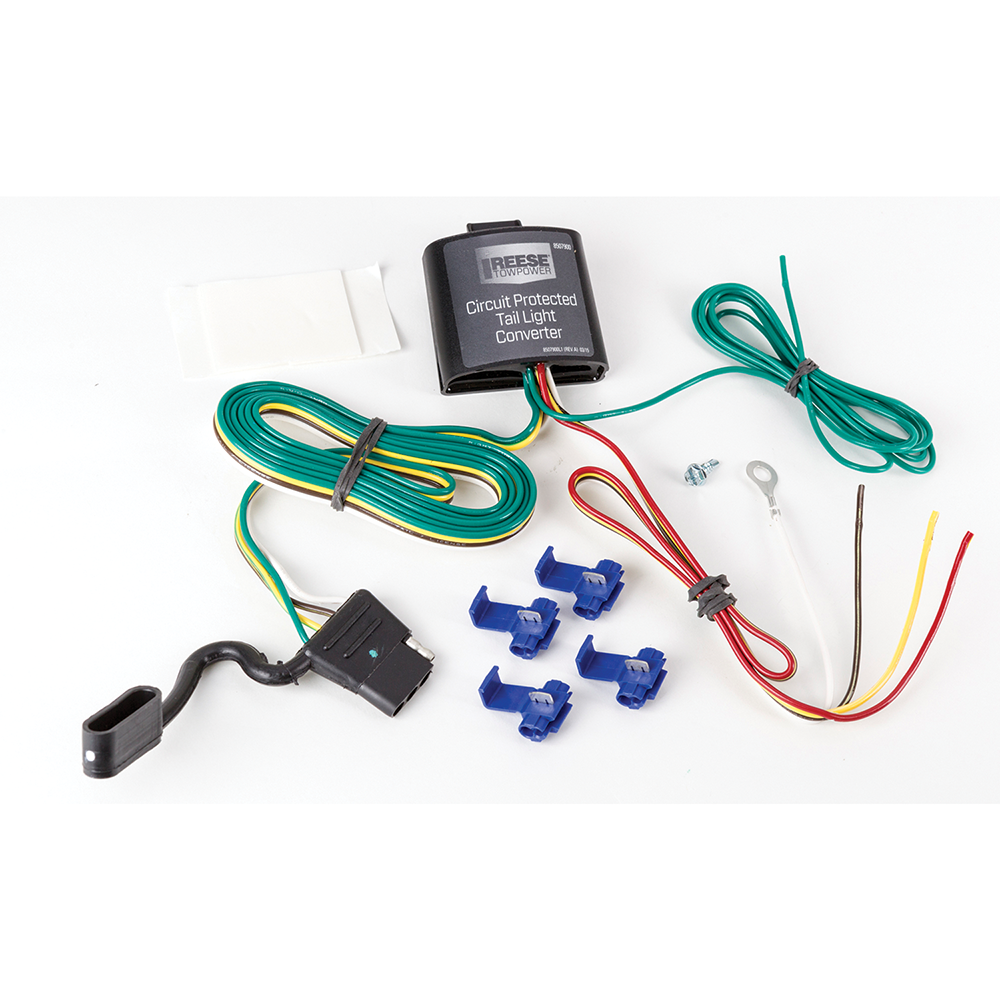 Trailer Wiring Parts and Accessories,4-Flat