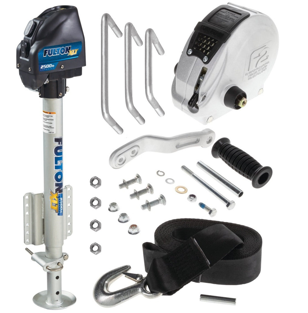 Boat Trailer Jacks,Non-Swivel - Direct Bolt-On
