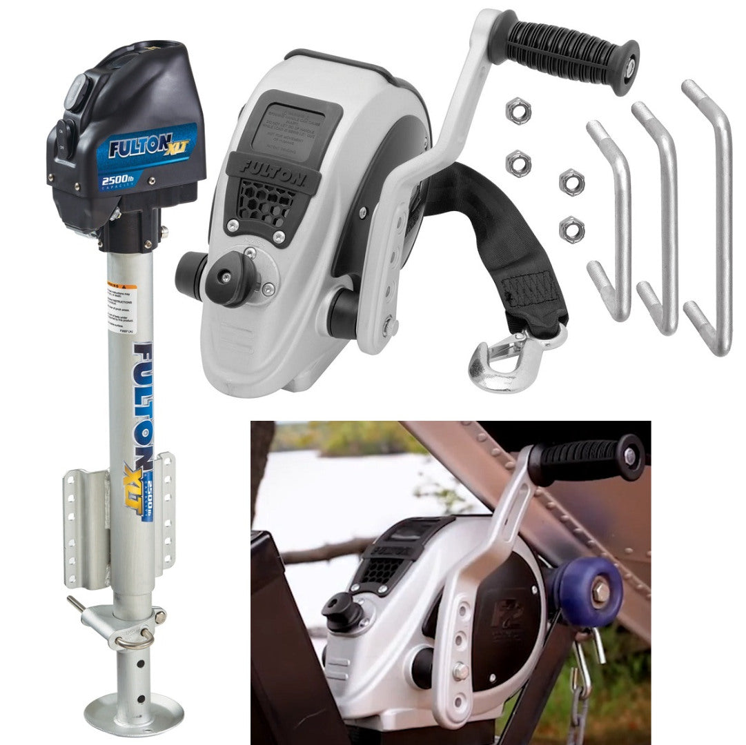 Boat Trailer Jacks,Non-Swivel - Direct Bolt-On