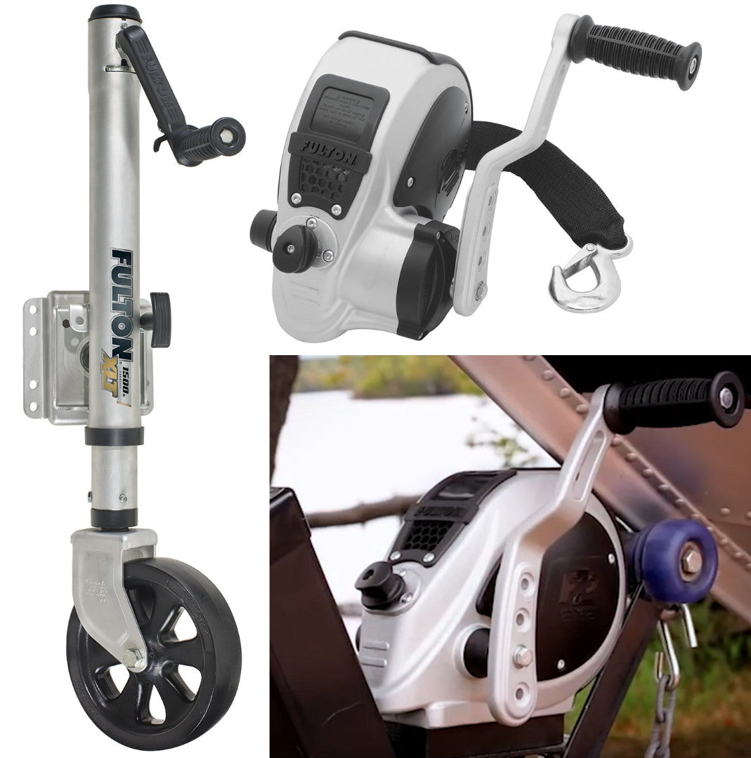 Boat Trailer Jacks,Non-Swivel - Direct Bolt-On