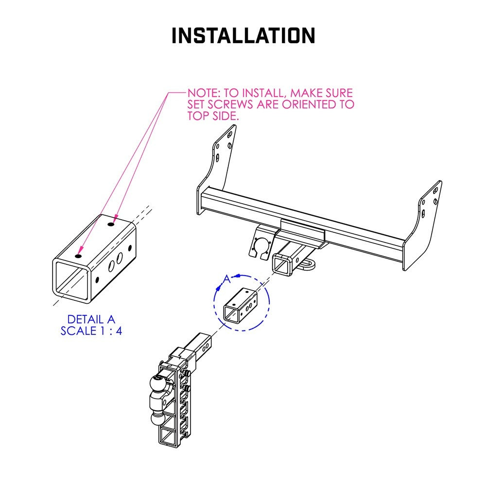 Trailer Hitch Accessories,Hitch Adapters