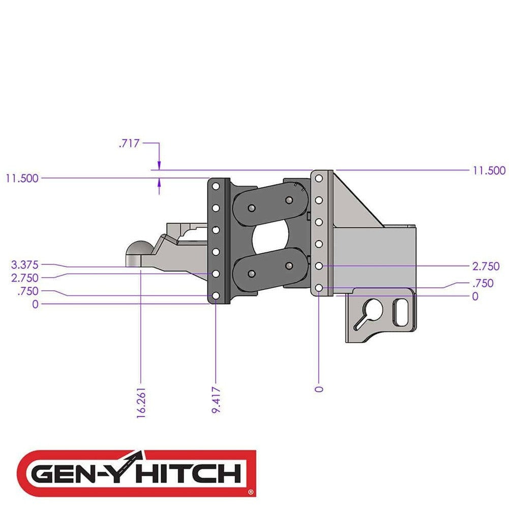 Trailer Tongue Coupler,Adjustable Trailer Coupler
