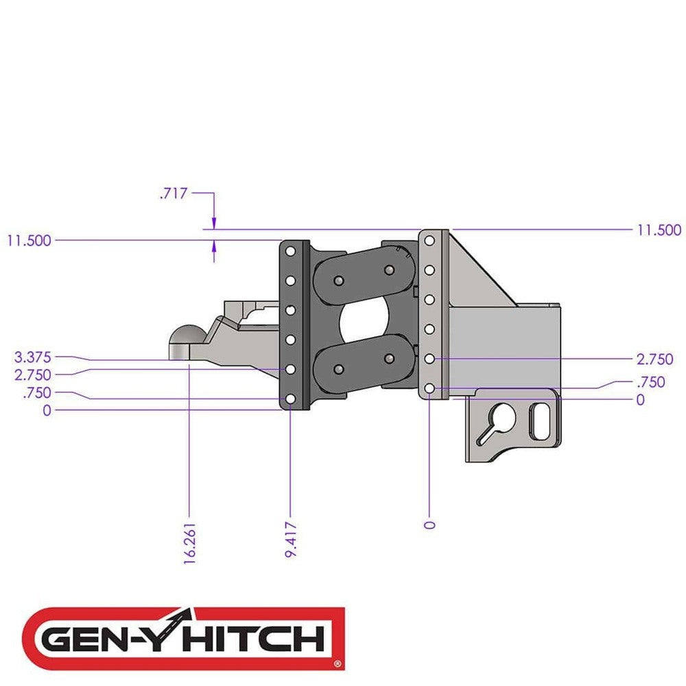 Trailer Tongue Coupler,Adjustable Trailer Coupler