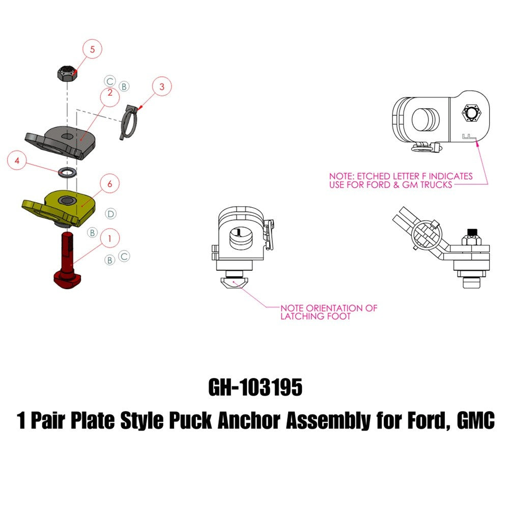 5th Wheel and Gooseneck Hitch Parts,Parts and Accessories