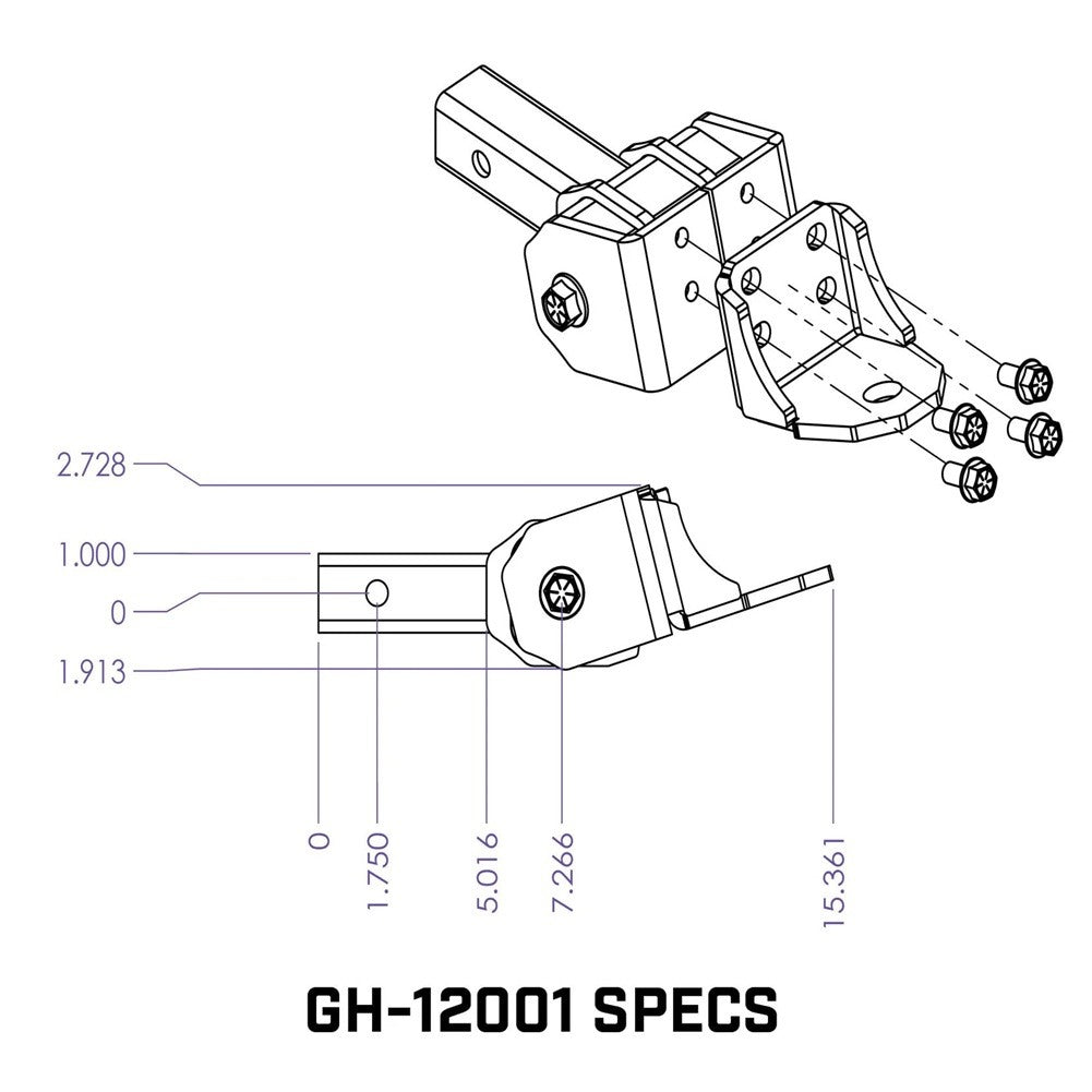 Trailer Hitch Ball Mount,Fixed Ball Mount
