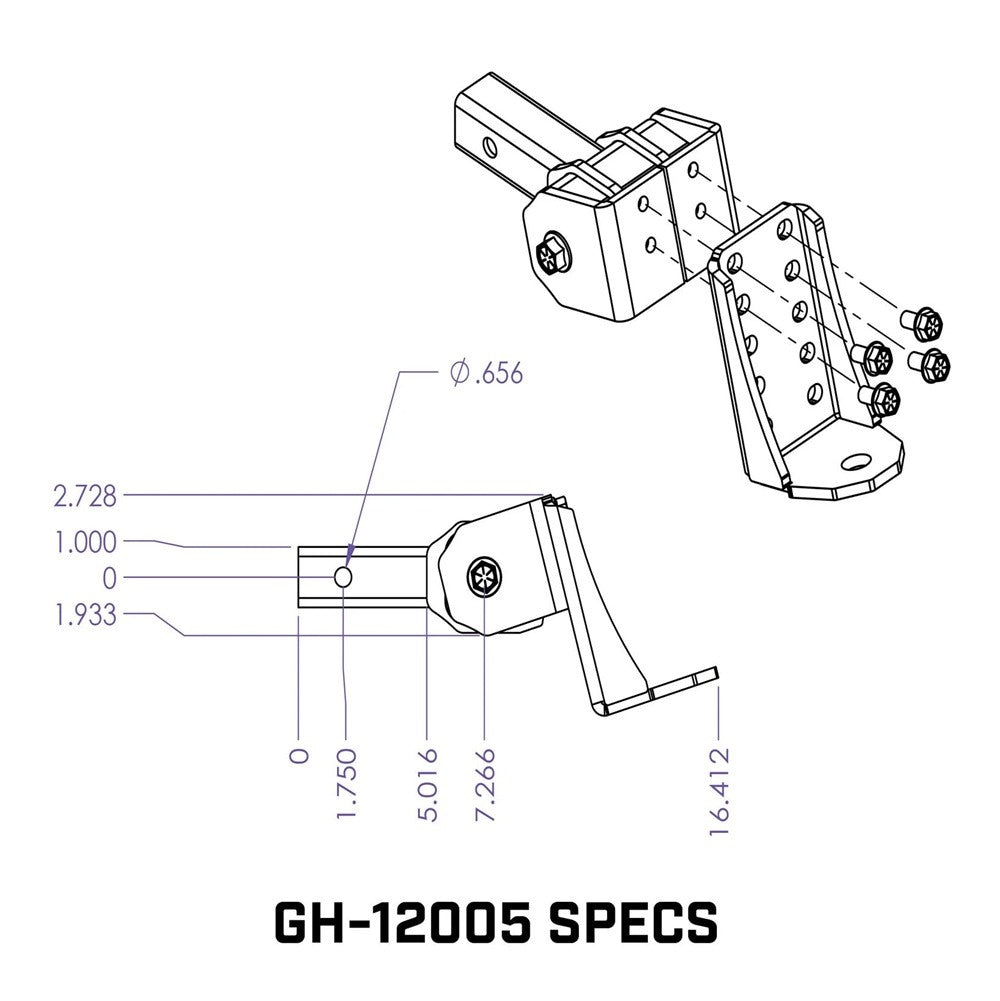 Trailer Hitch Ball Mount,Fixed Ball Mount