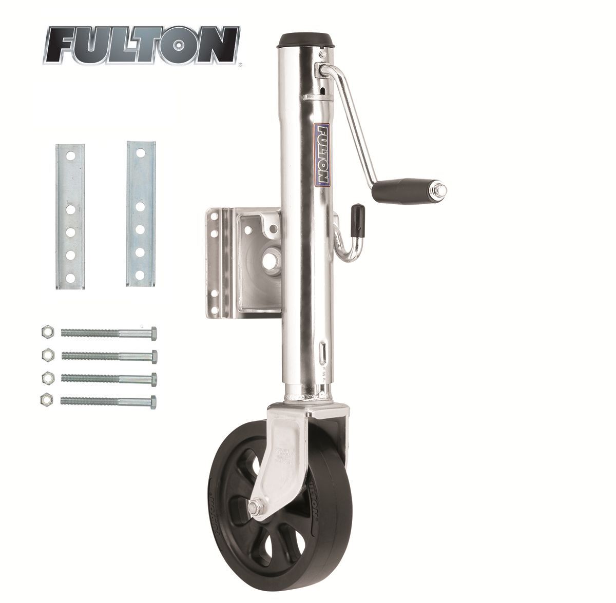 Boat Trailer Jacks,Bolt-Thru Style Swivel Bracket Jack
