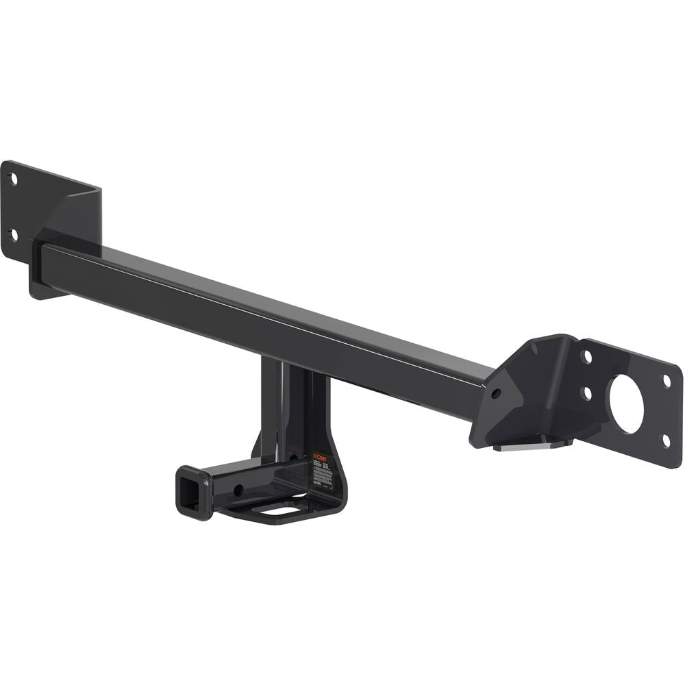 Curt trailer hitch installed on a Mercedes C300 Sedan with 1-1/4 inch receiver