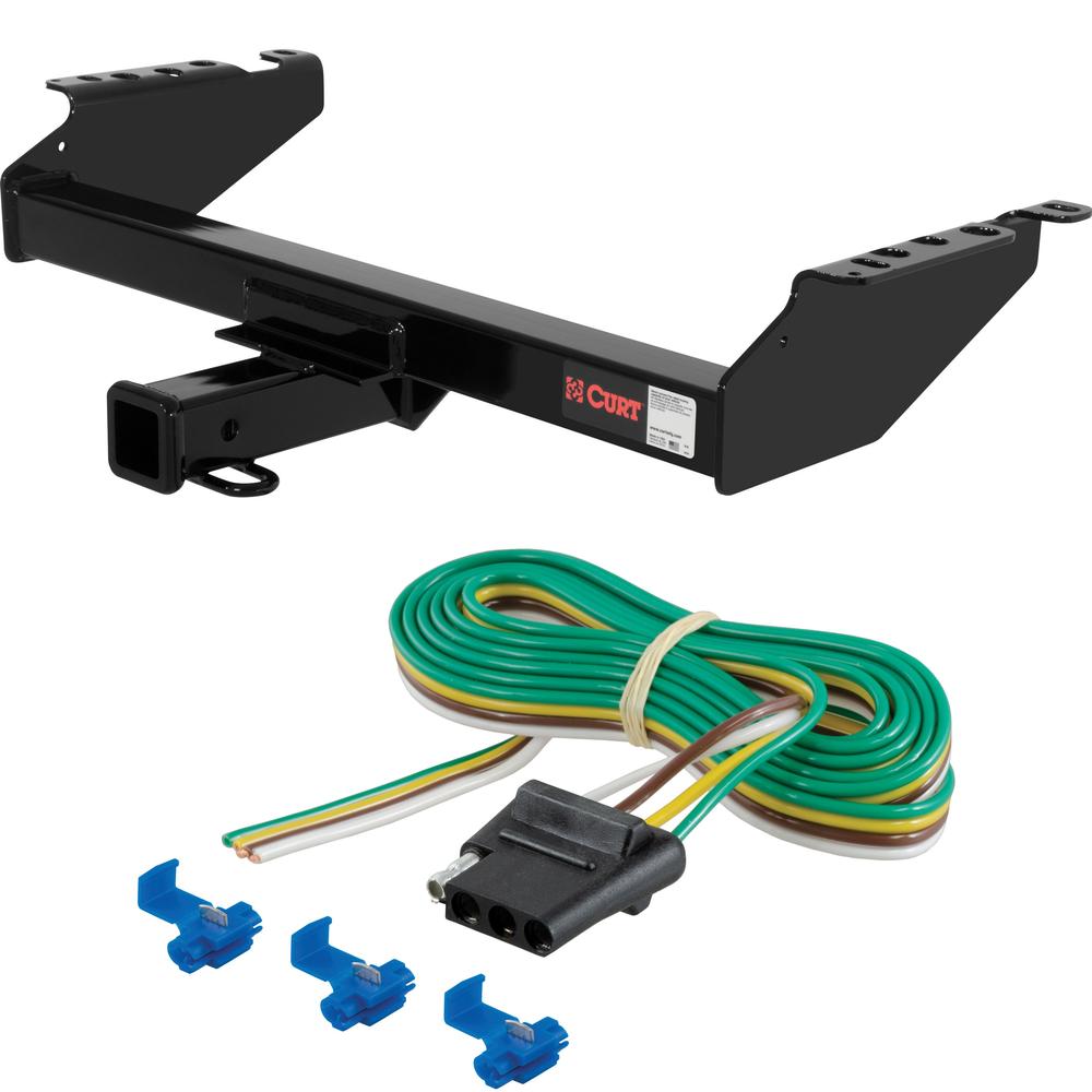 Curt Trailer Tow Hitch and Wiring for Dodge Ram and Ford Bronco