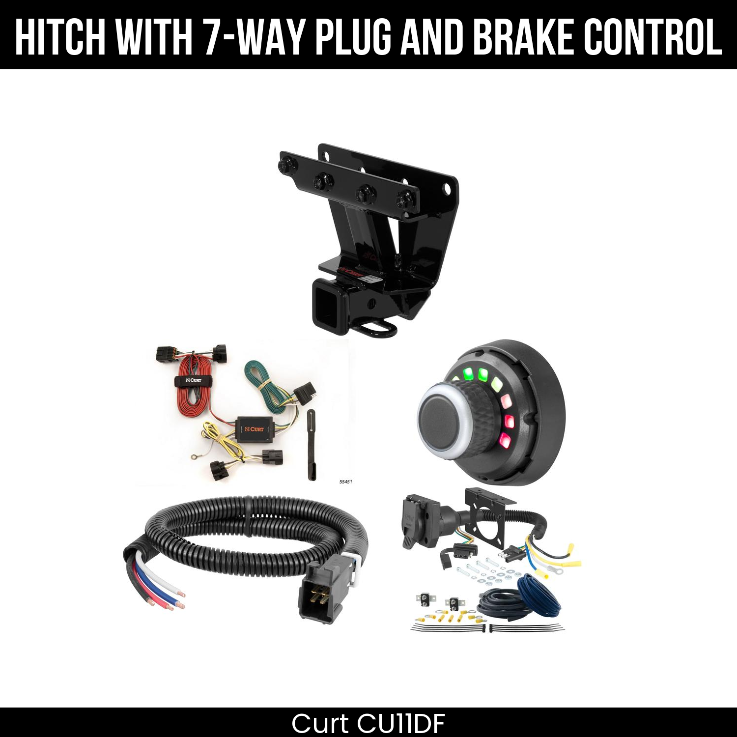 Trailer Hitch , 7-Way , Spectrum Brake Control