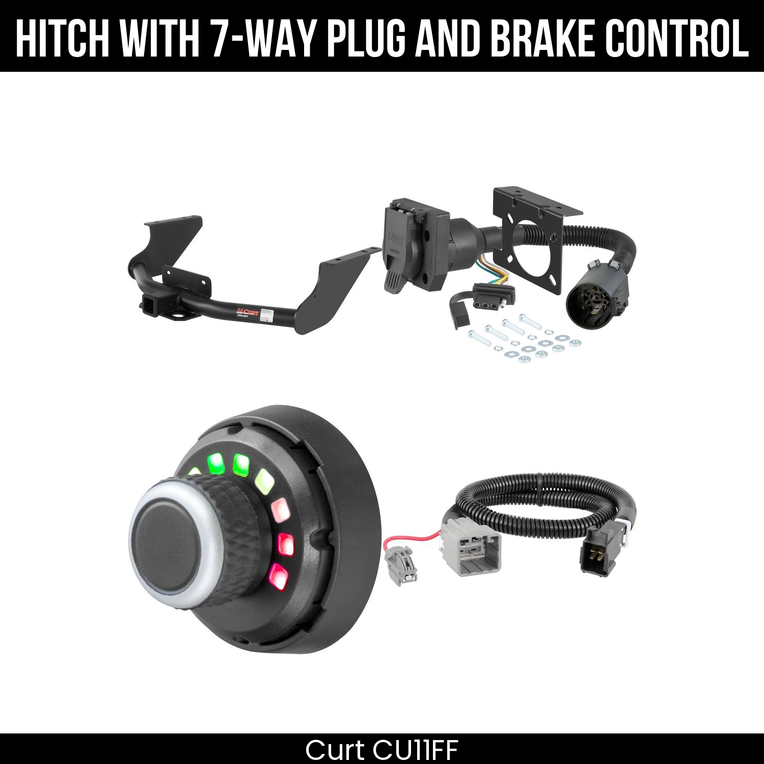 Trailer Hitch , 7-Way , Spectrum Brake Control