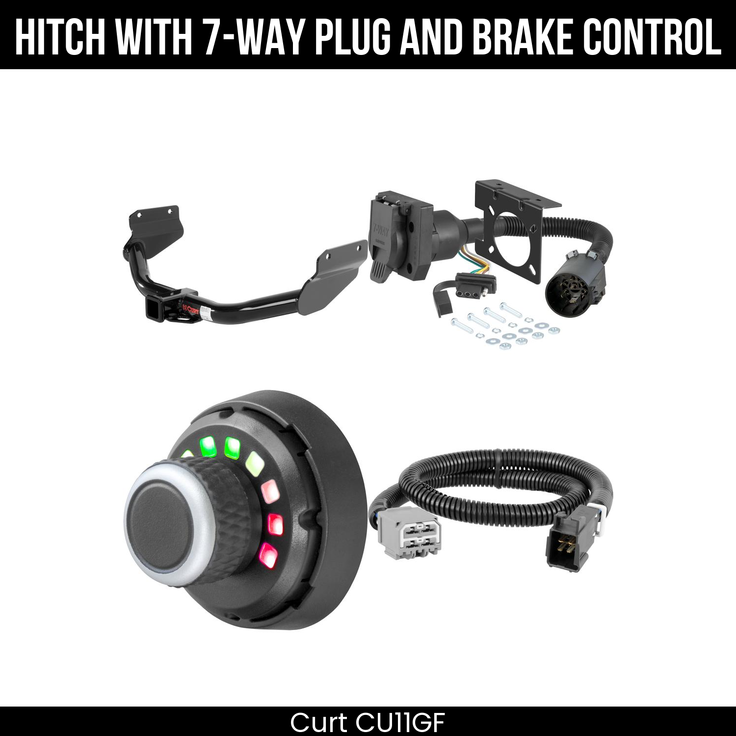 Trailer Hitch , 7-Way , Spectrum Brake Control