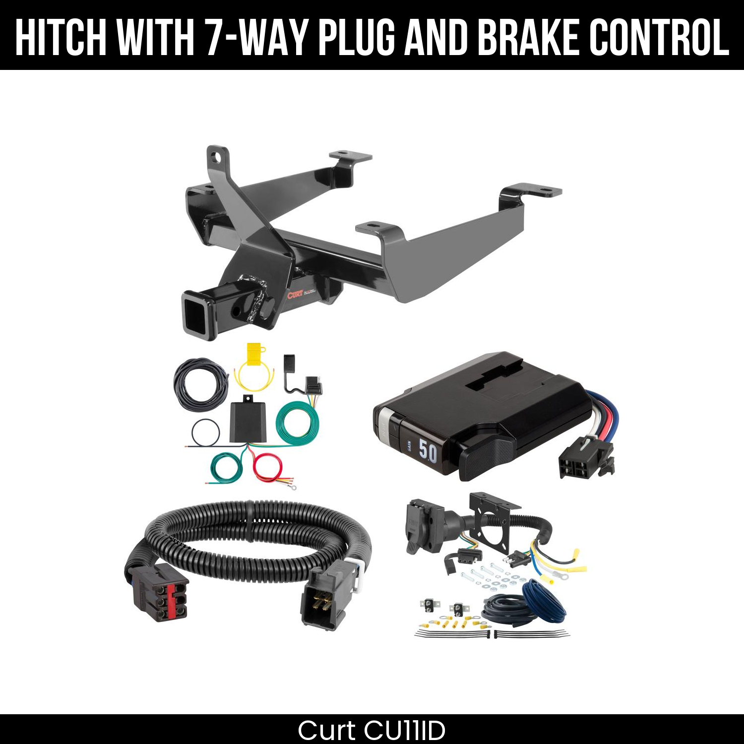 Trailer Hitch , 7-Way , TriFlex NEXT Brake Control