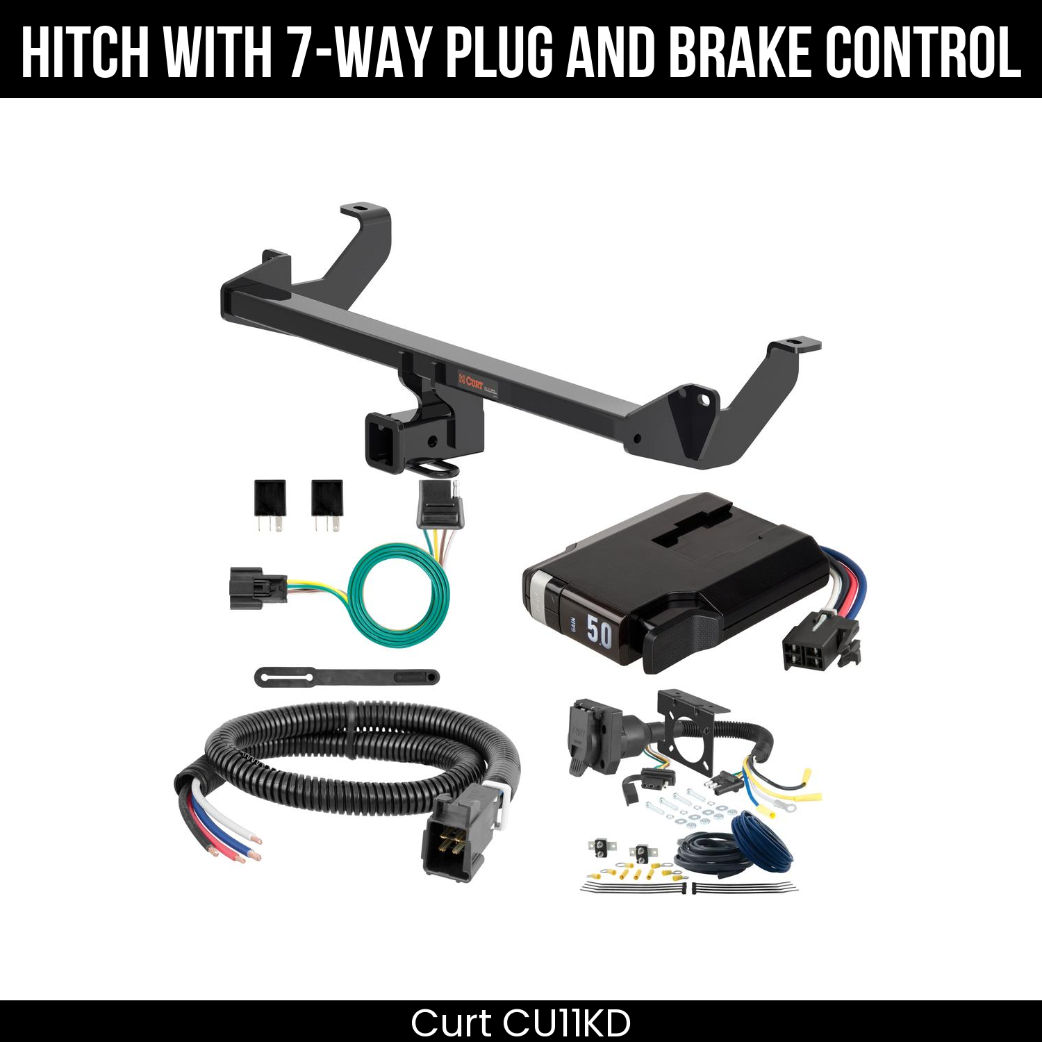 Trailer Hitch , 7-Way , TriFlex NEXT Brake Control