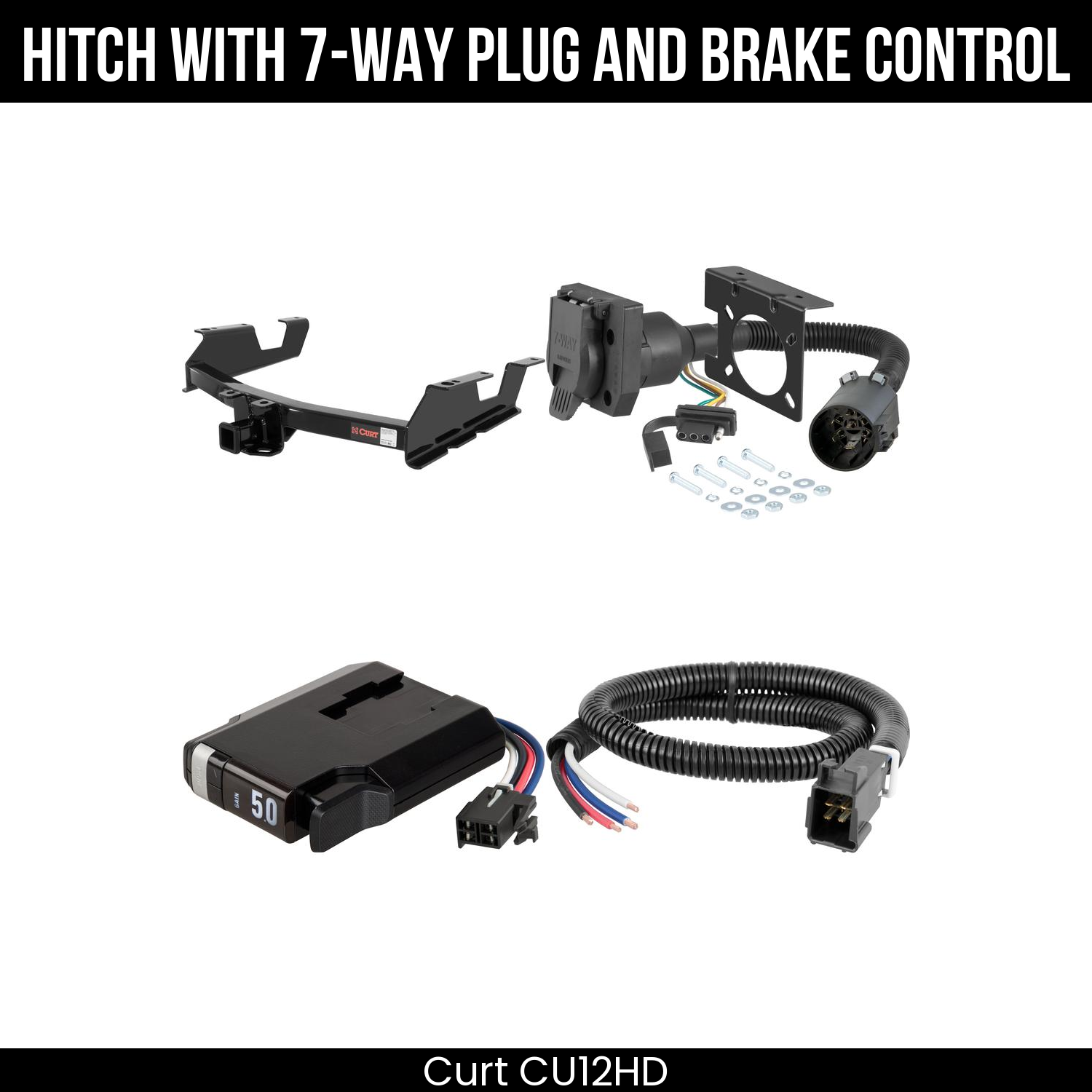 Trailer Hitch , 7-Way , TriFlex NEXT Brake Control