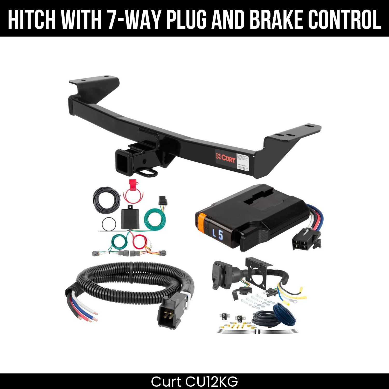 Trailer Hitch , 7-Way , Discovery Next Brake Control
