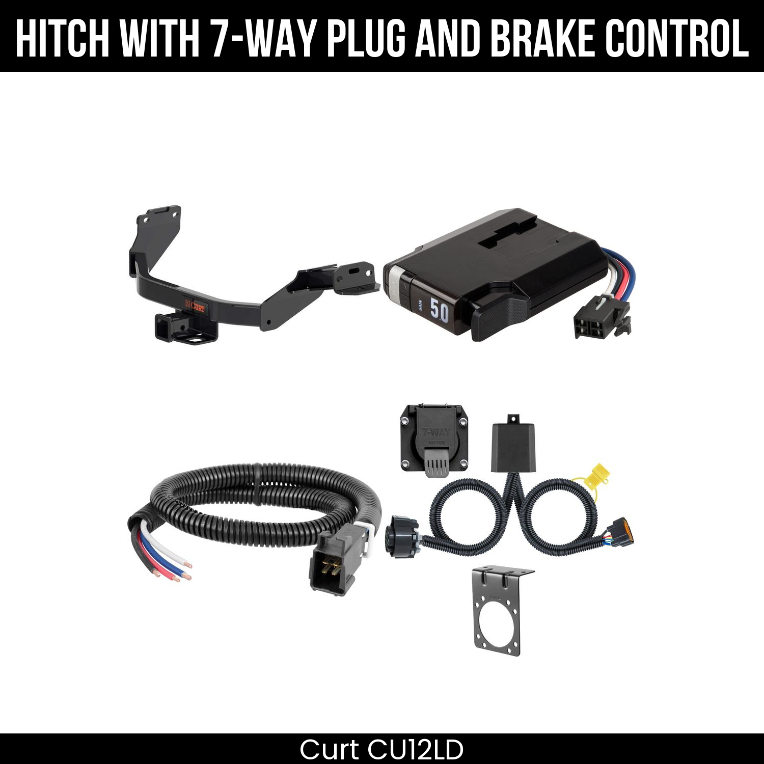 Trailer Hitch , 7-Way , TriFlex NEXT Brake Control