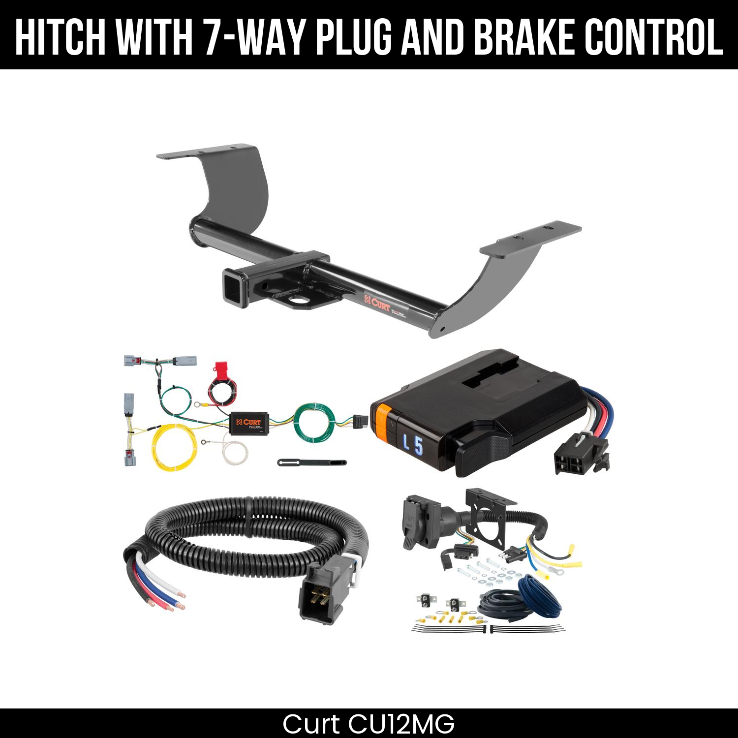 Trailer Hitch , 7-Way , Discovery Next Brake Control