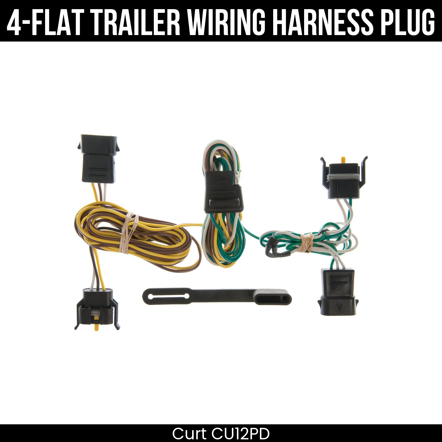 Trailer Wiring 4-Flat Plug Only