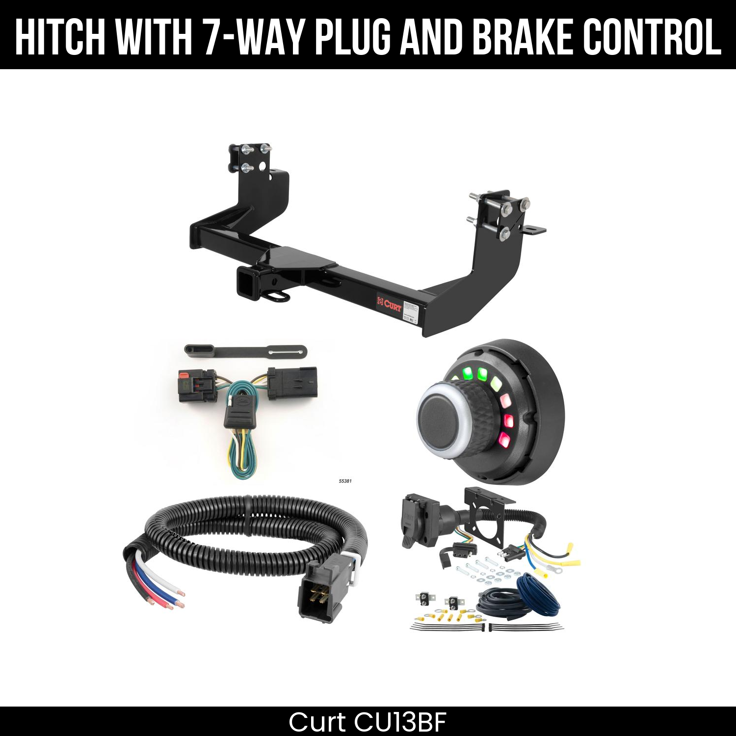 Trailer Hitch , 7-Way , Spectrum Brake Control