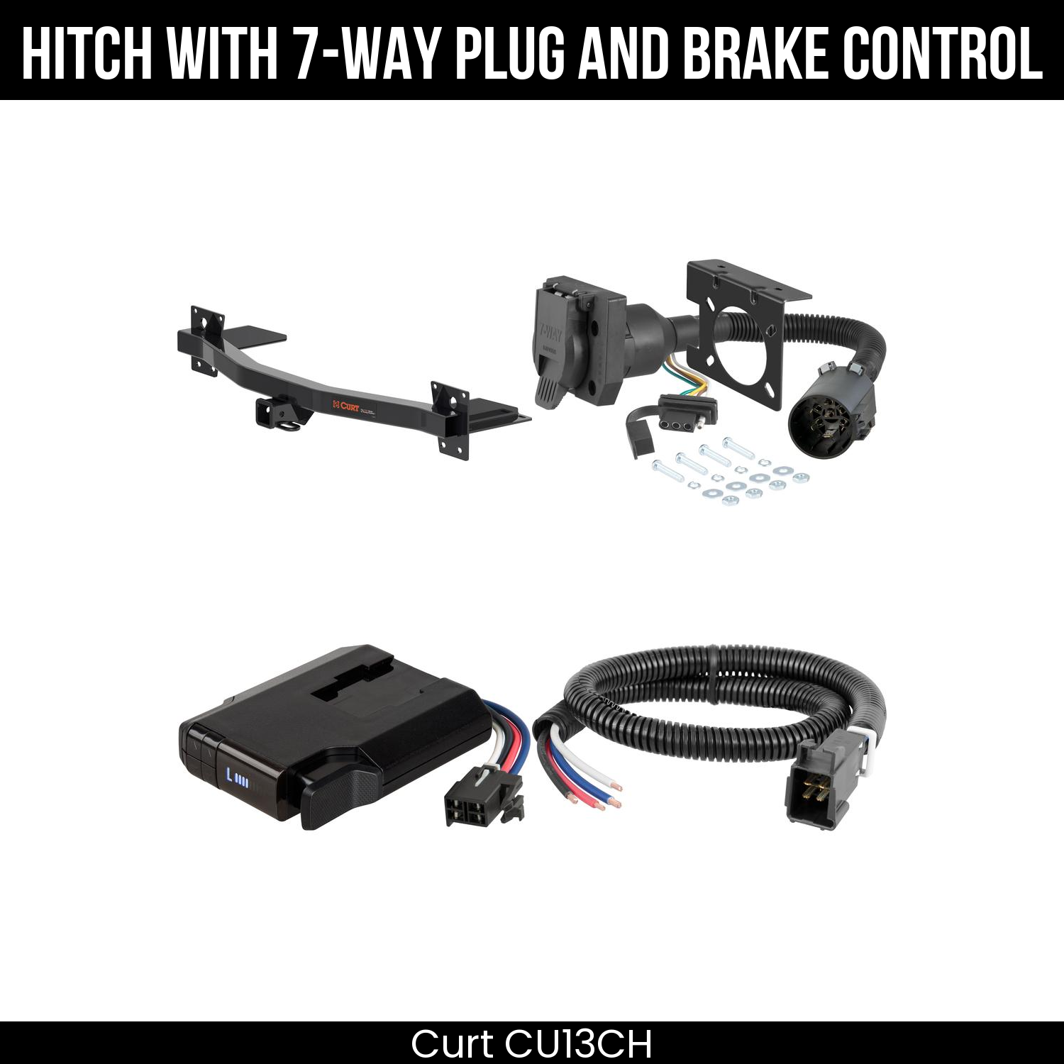 Trailer Hitch , 7-Way , Venturer Brake Control